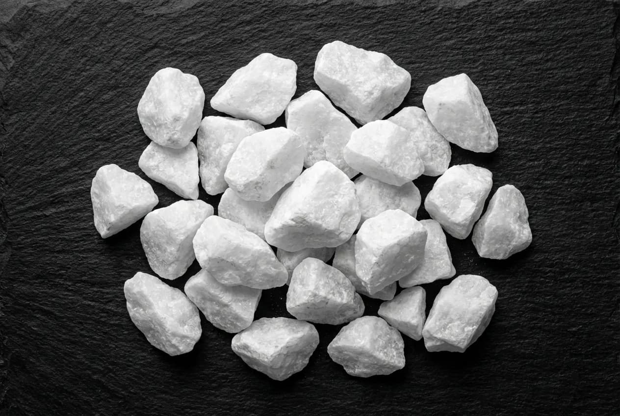 Segato di Marmo: Guida a Usi, Prezzi e Posa | Fai da Te Gros plan macro sur la texture cristalline et épurée du segato di marmo blanc, sur un fond sombre contrastant.